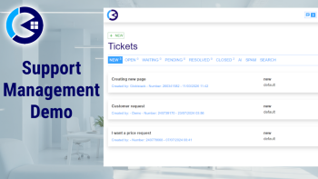 Support Management Demo
