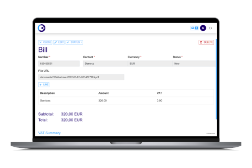 Ai Bill Processing in Globistack