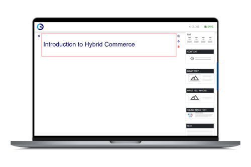 course authoring tool in Globistack