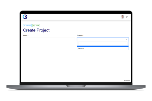 project creation in Globistack