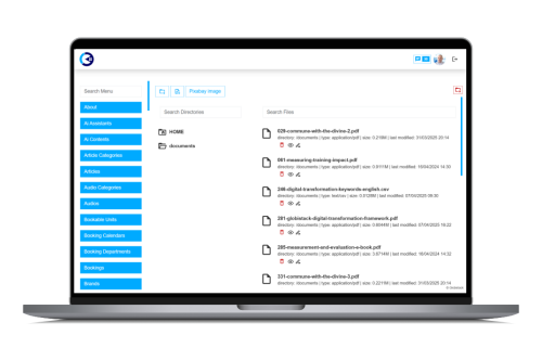 files management in Globistack