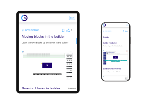 mobile learning with globistack